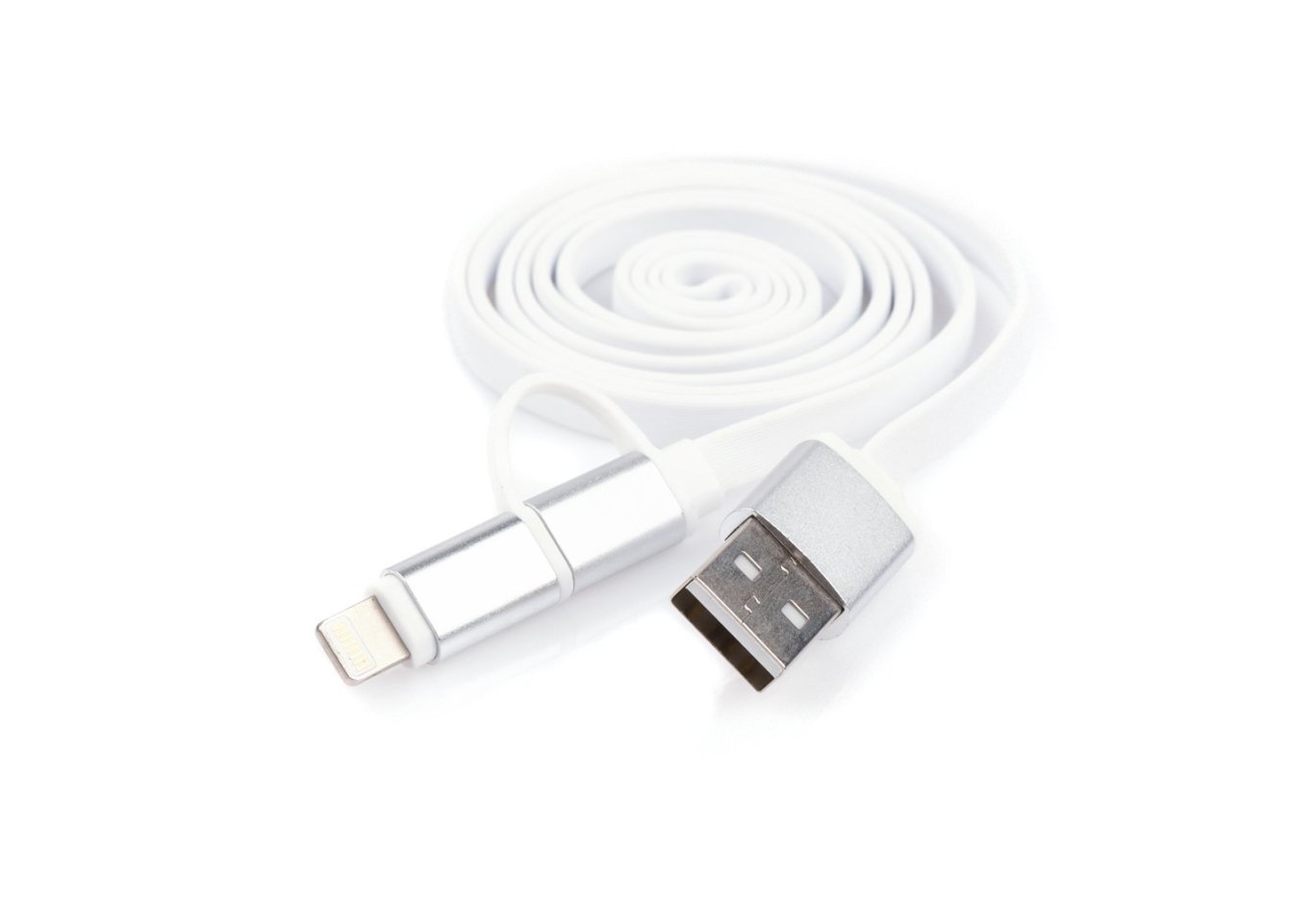 Data cable USB 2.0 AM to Micro 5P&Lightning 1.0m Vinga (USBAMMICRO&Lightning-1.0)