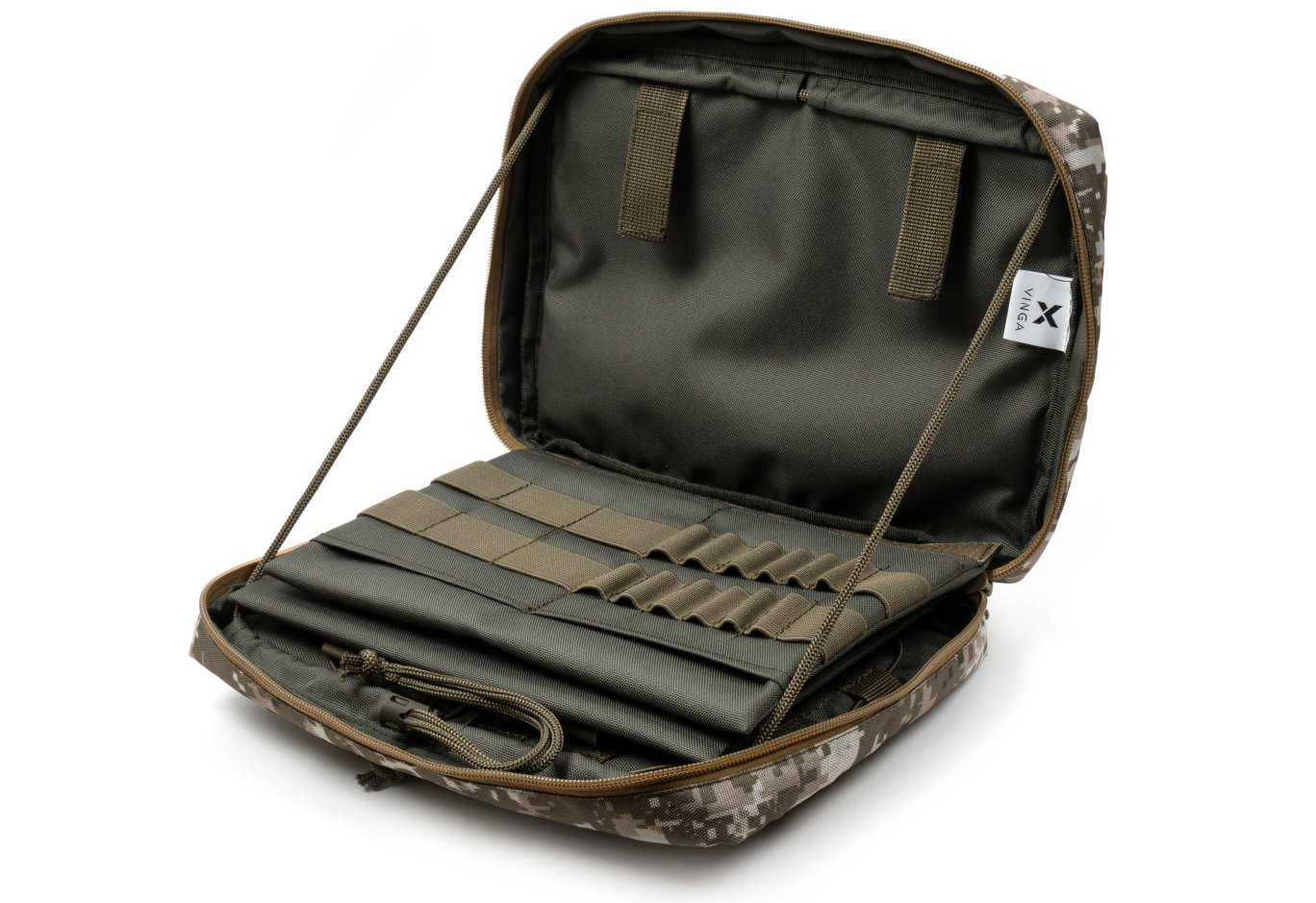 Чохол до планшета Vinga Tactical Military universal 10-11" MOLLE, Oxford 600D, pixel (VTB11UTMOP)