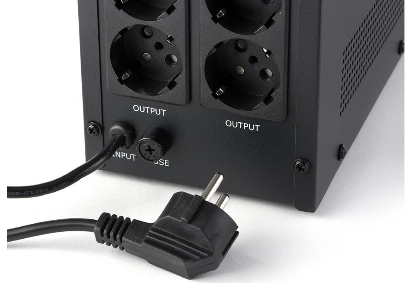 Пристрій безперебійного живлення Vinga LCD 1200VA metal case with USB (VPC-1200MU)