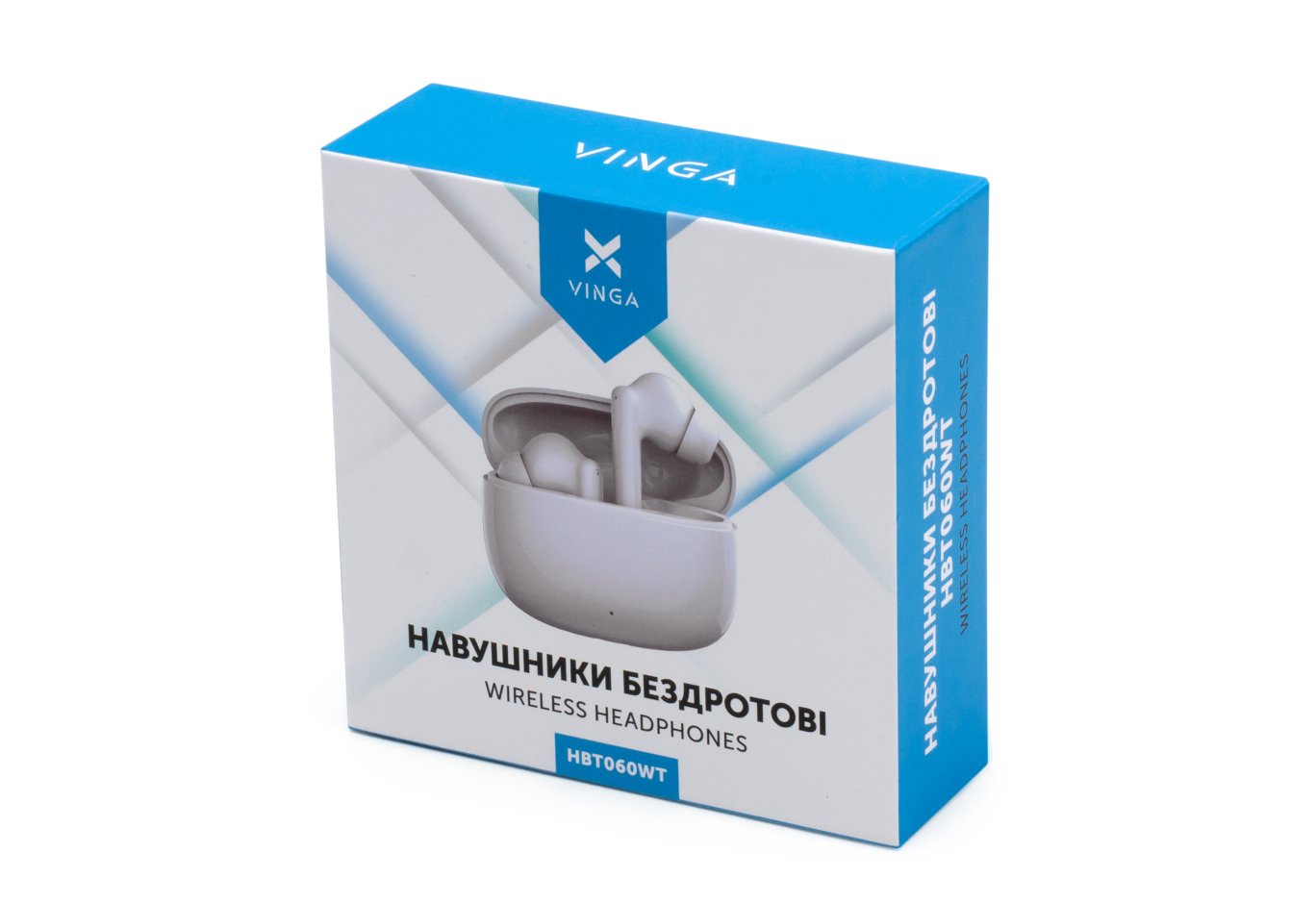 Навушники Vinga HBT060 Bluetooth White (HBT060WT)