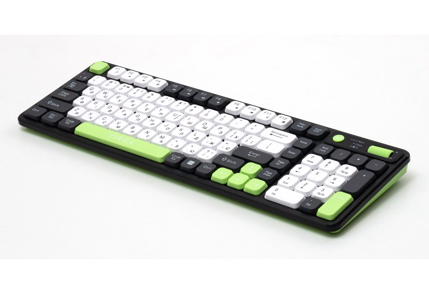 Клавіатура Vinga KBW-470 Wireless Gray (KBW-470 Gray)