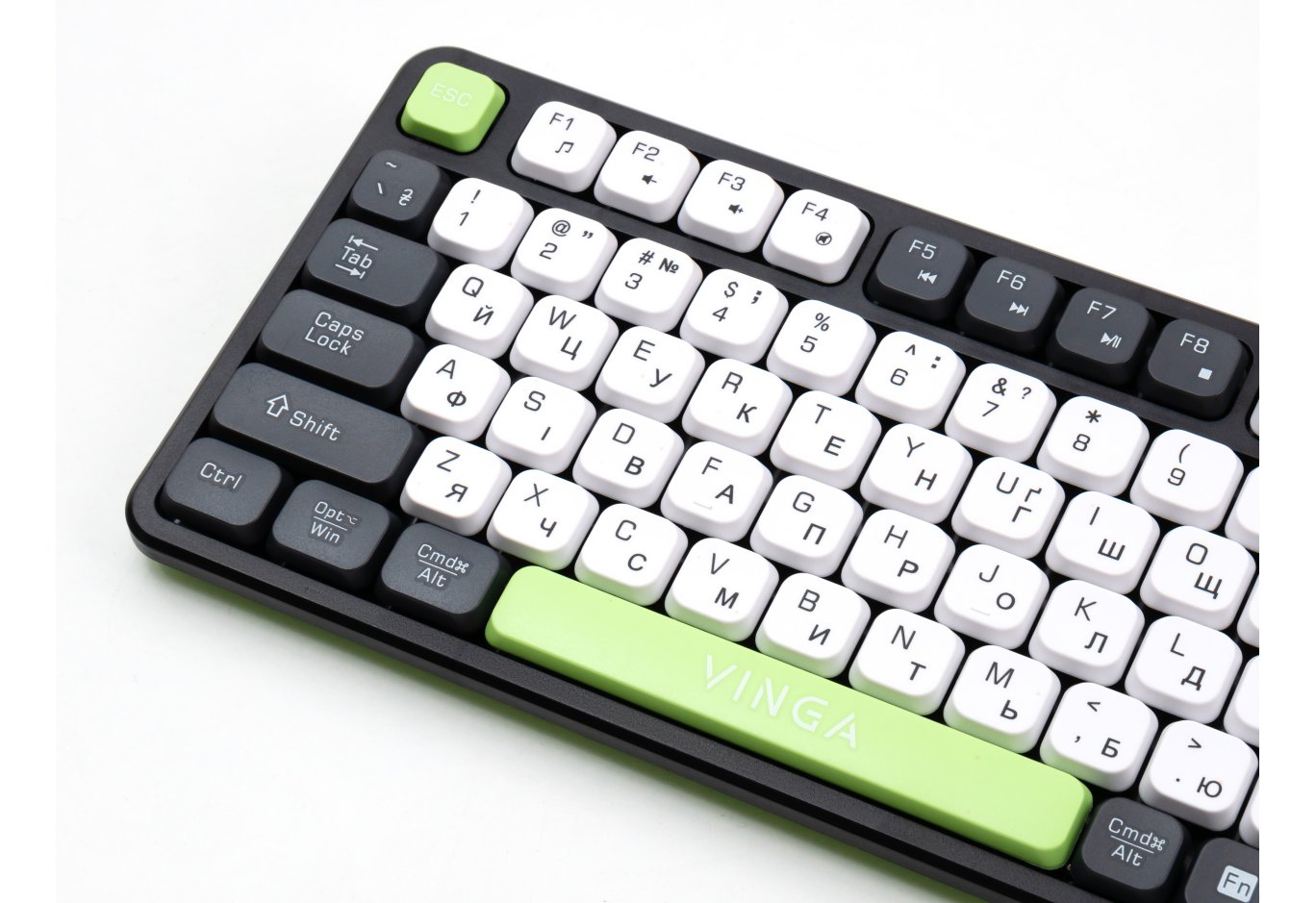 Клавіатура Vinga KBW-470 Wireless Gray (KBW-470 Gray)