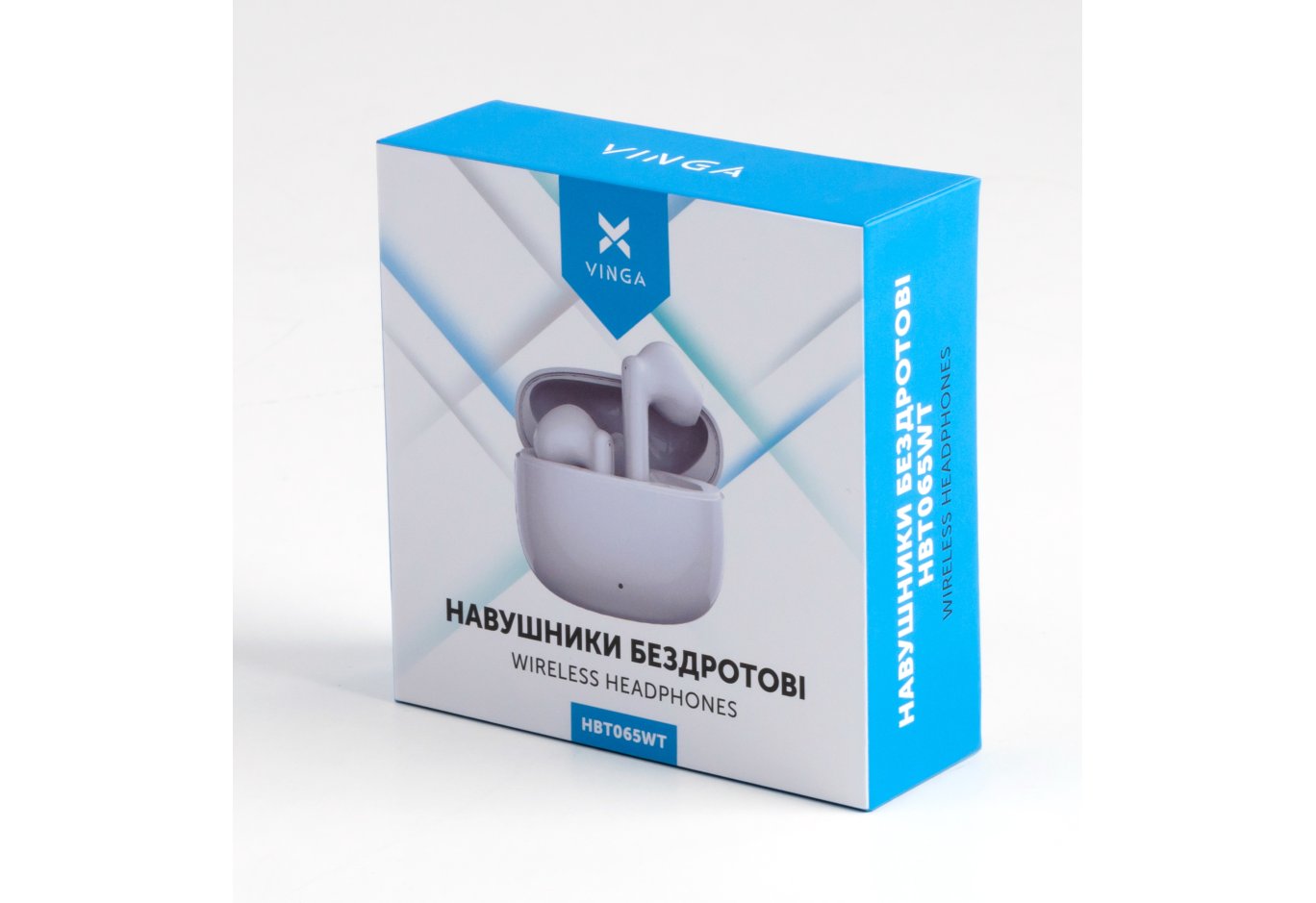 Навушники Vinga HBT065 Bluetooth White (HBT065WT)