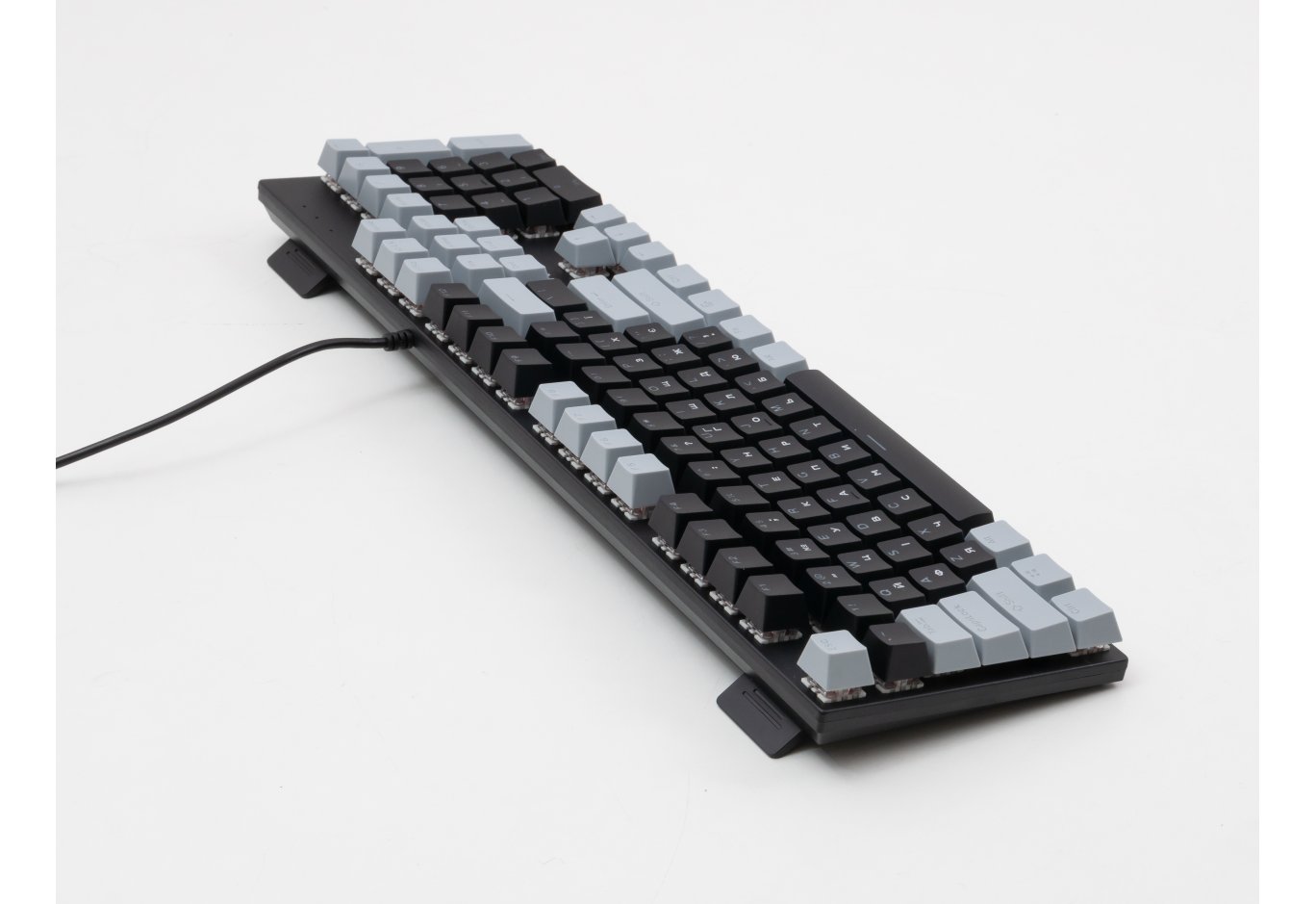 Клавіатура Vinga KBGM-090 LED Red Switch USB Grey/Black (KBGM-090R Grey/Black)