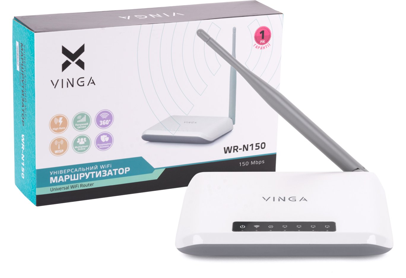 Маршрутизатор Vinga WR-N150