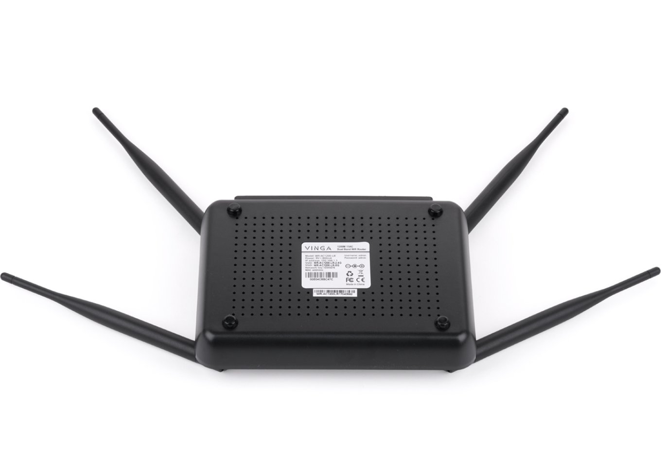 Маршрутизатор Vinga WR-AC1200 Long Range (WR-AC1200-LR)