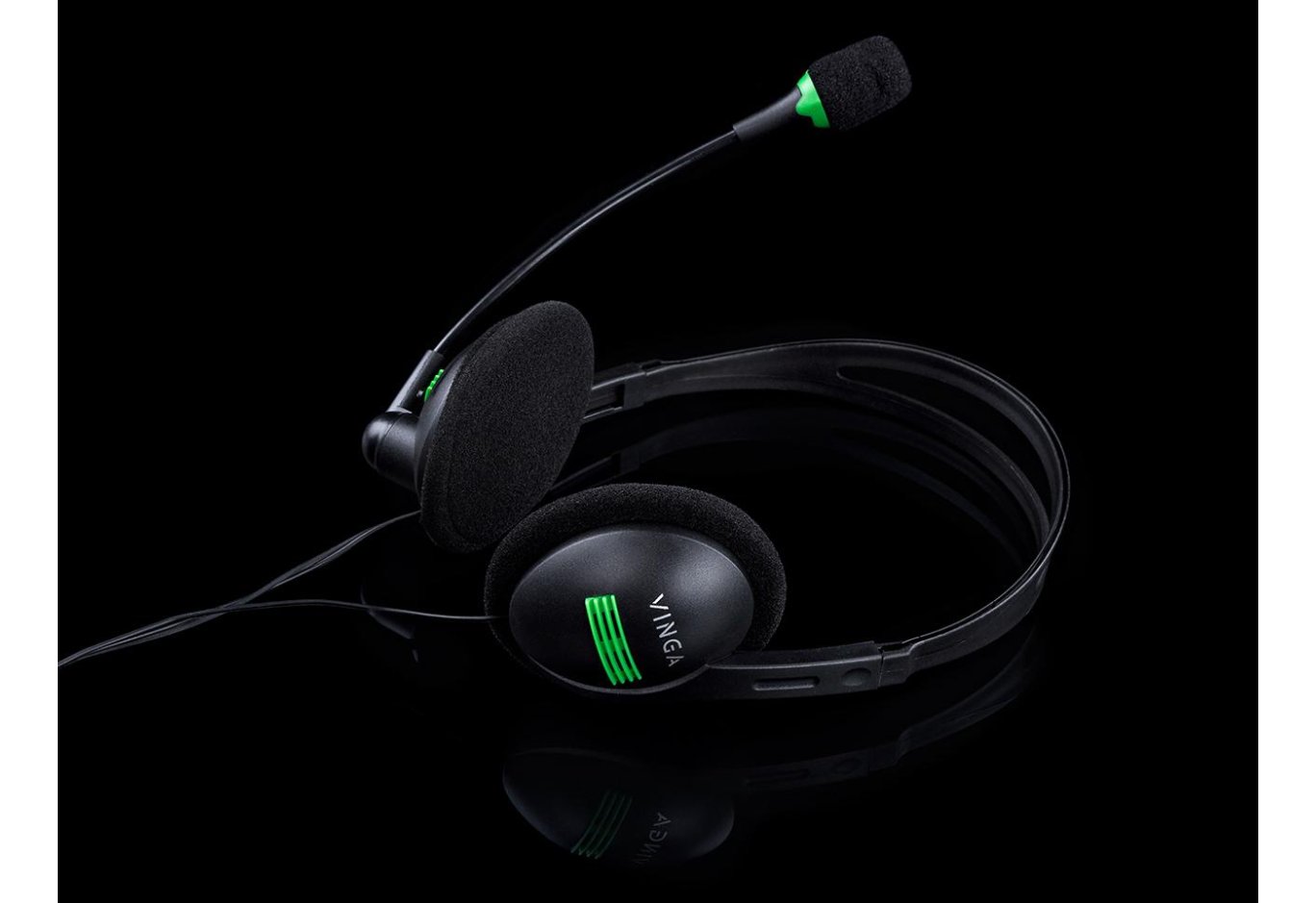 Навушники Vinga HSC015 Black (HSC015BK)