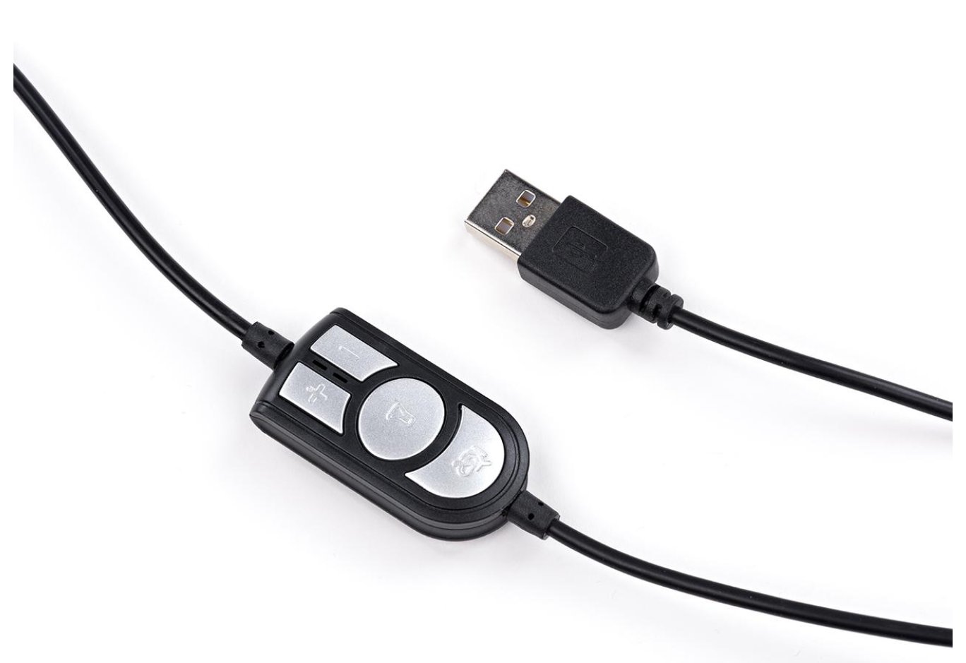 Навушники Vinga HSU040 Black USB (HSU40BK)