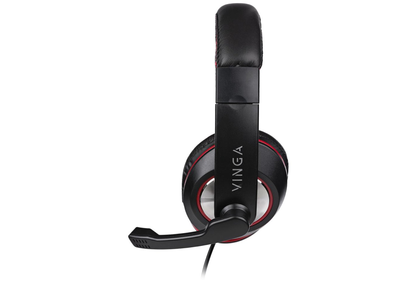 Навушники Vinga HSU040 Black USB (HSU40BK)