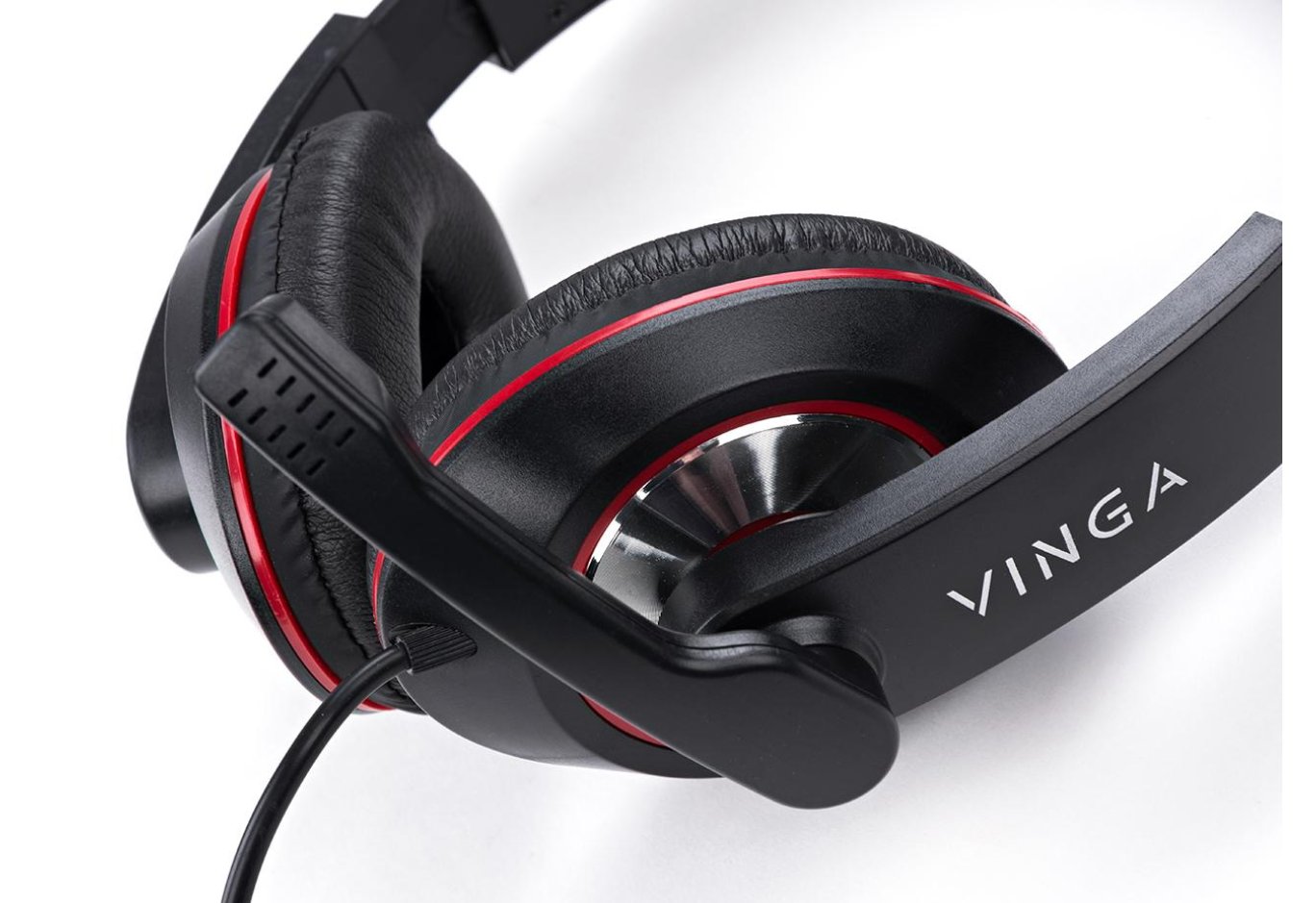 Навушники Vinga HSU040 Black USB (HSU40BK)