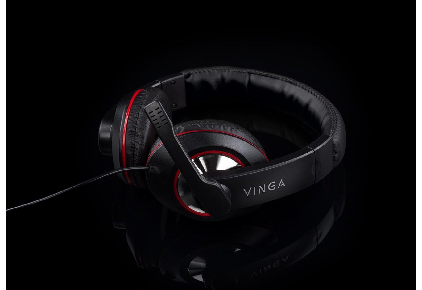 Навушники Vinga HSC040 Black (HSC040BK)