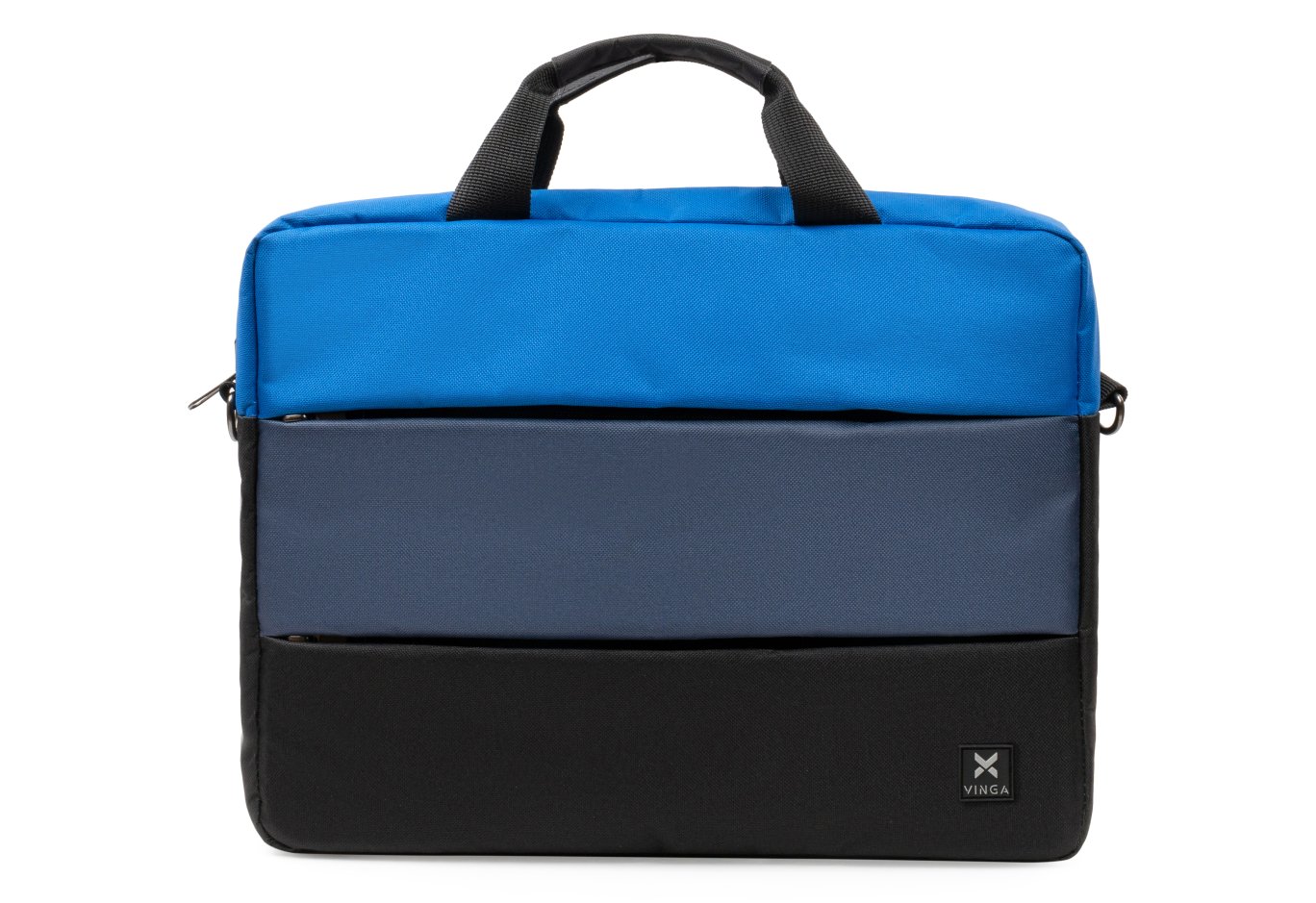 Сумка для ноутбука Vinga 15.6" NB112 black/blue (NB112BB)