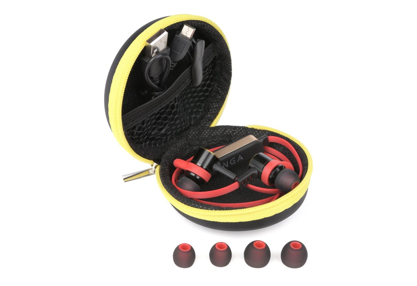 Навушники Vinga EBT050 Bluetooth Red (EBT050RD)