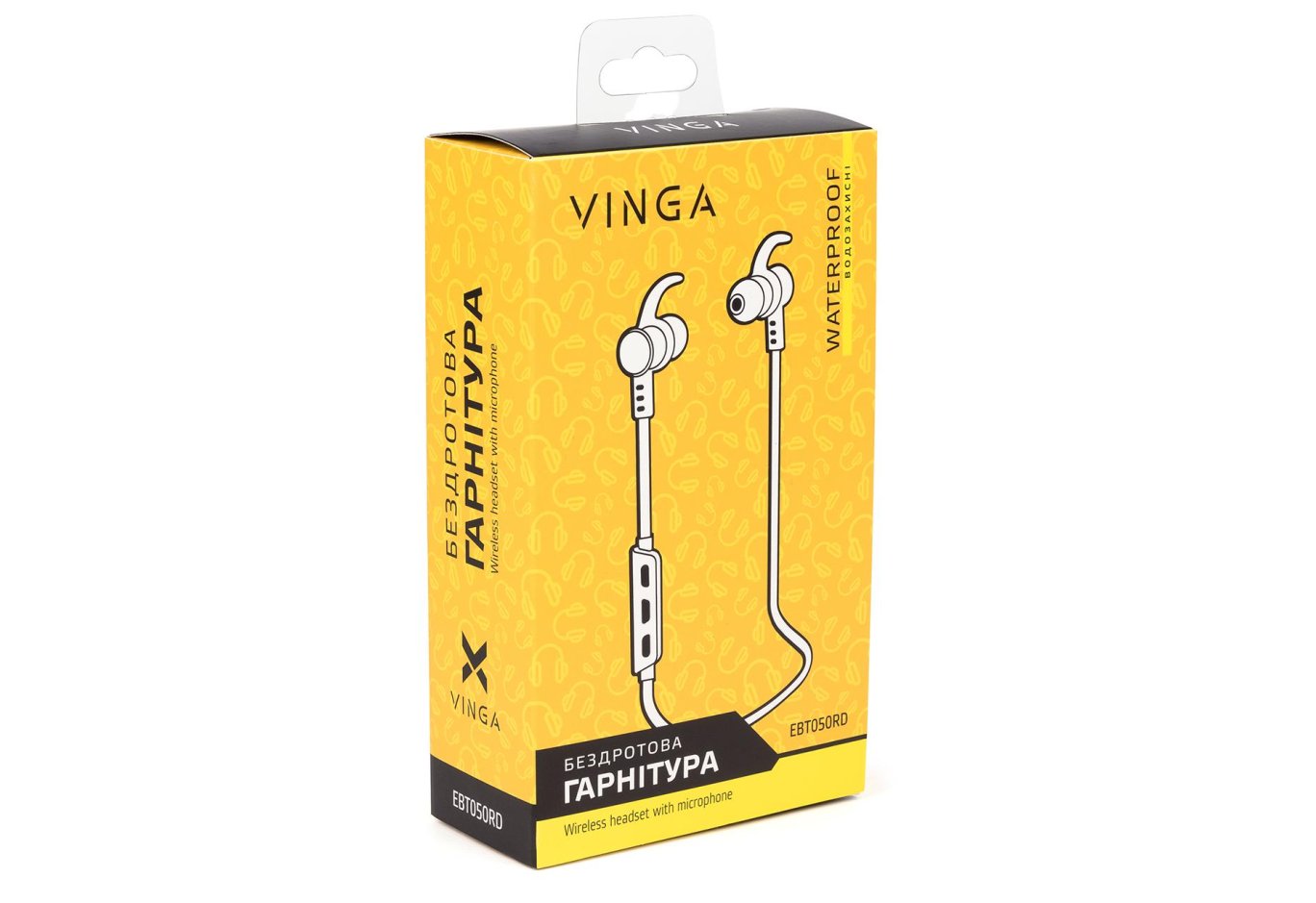 Навушники Vinga EBT050 Bluetooth Red (EBT050RD)