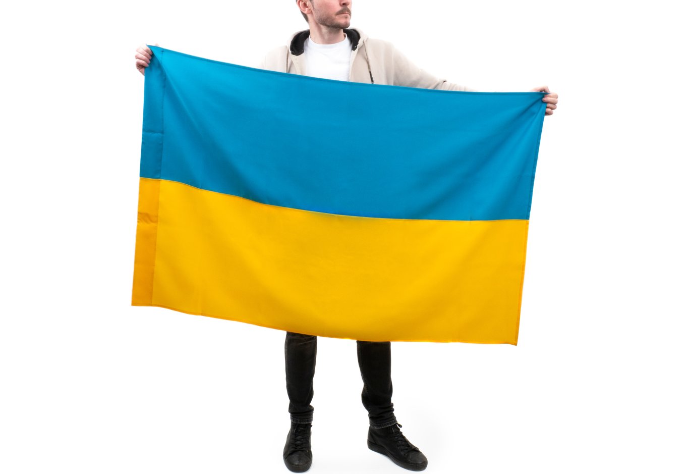 Прапор Vinga Україна, державний, 90*140см (VFUS140G)