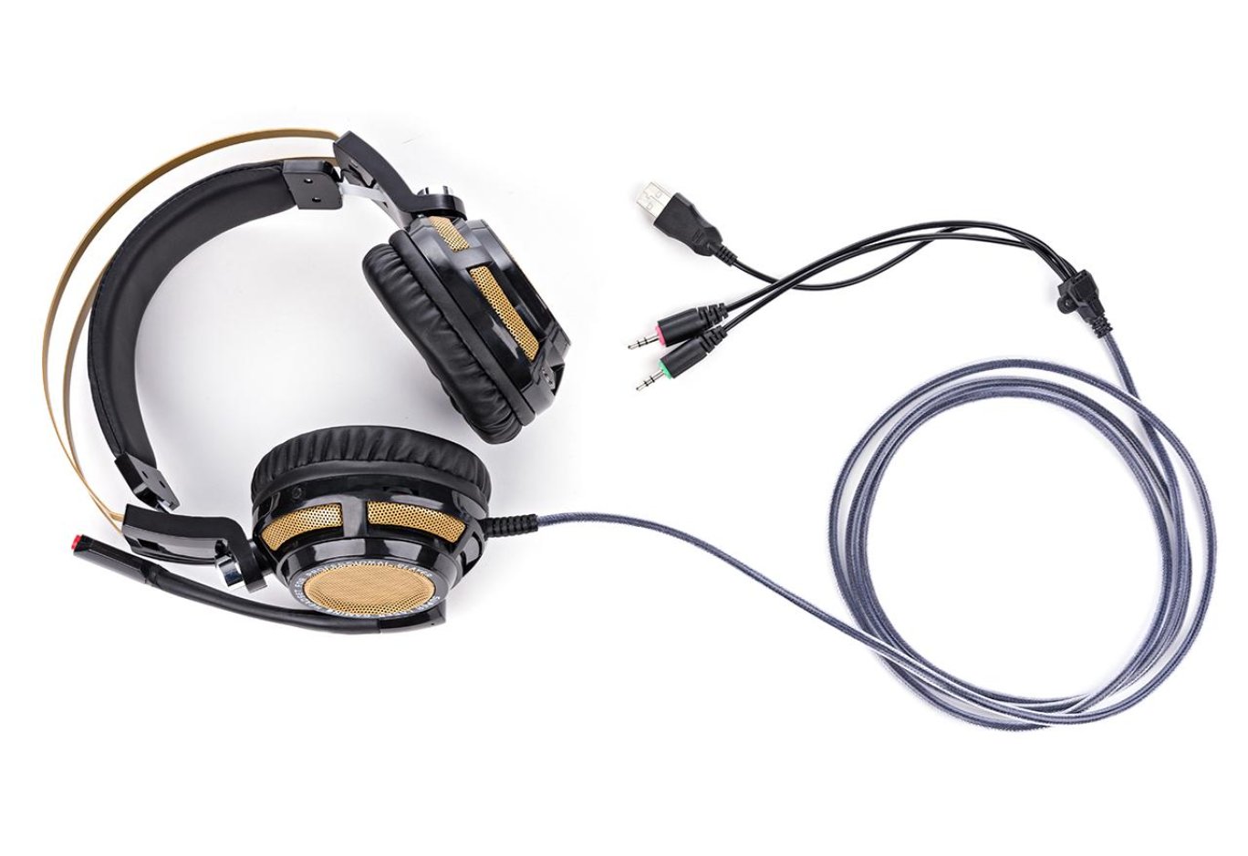 Навушники Vinga WereWolf Black Gaming (WereWolf Black)