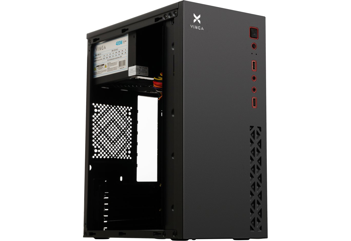 Корпус для ПК Vinga CS317B-400W