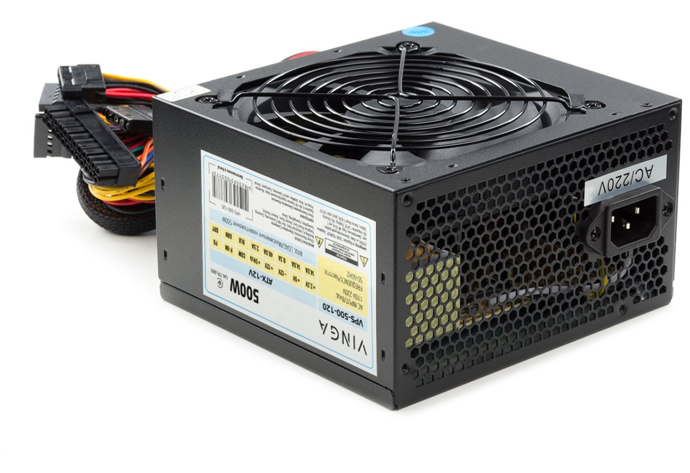 Блок живлення Vinga 500W ОЕМ (VPS-500-120)