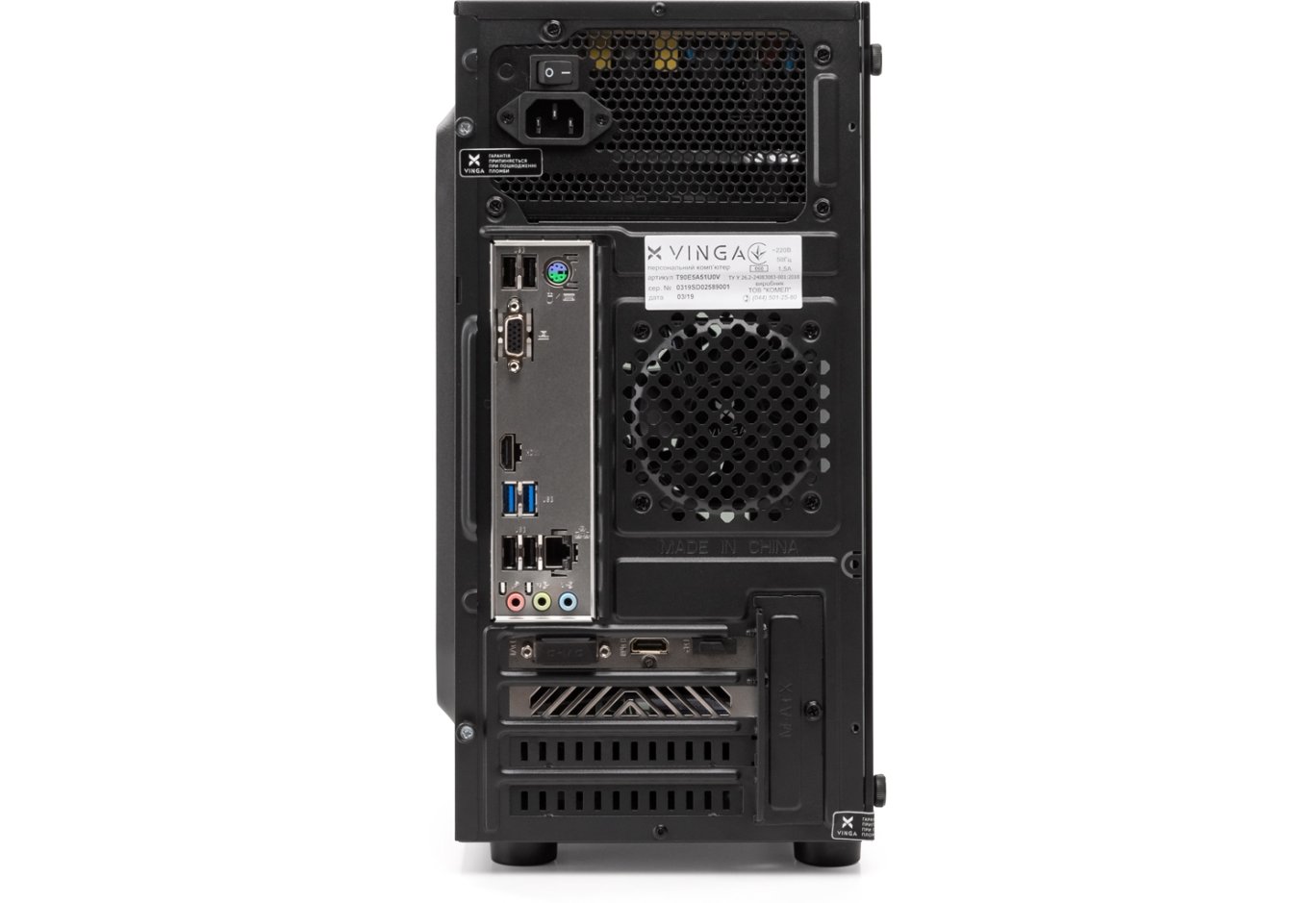 Комп'ютер Vinga Abyss 0335 (K96G7A62U0VN)