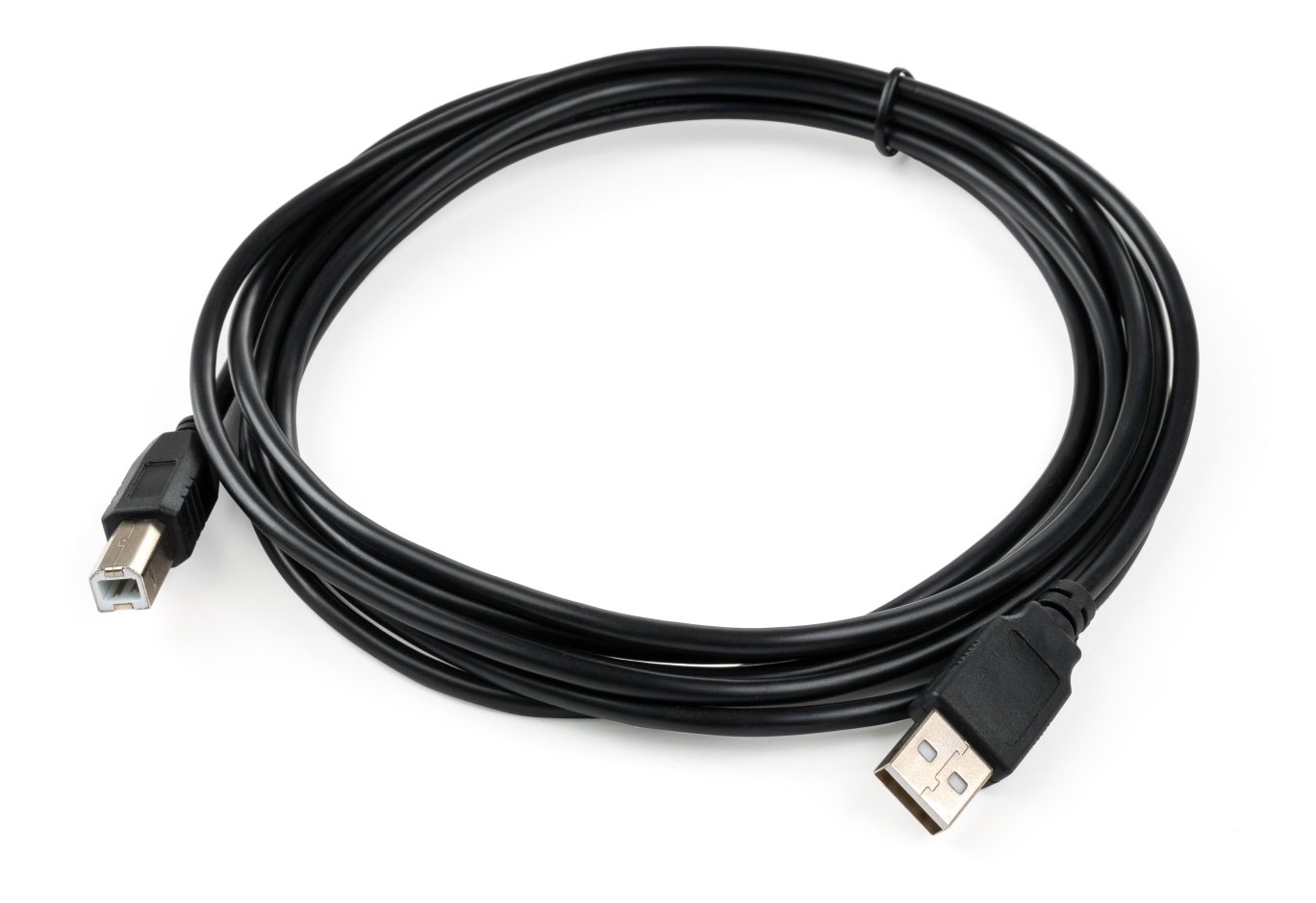 Printer cable USB 2.0 AM/BM 3.0 m Vinga (VCPDCAMBM3.0BK)