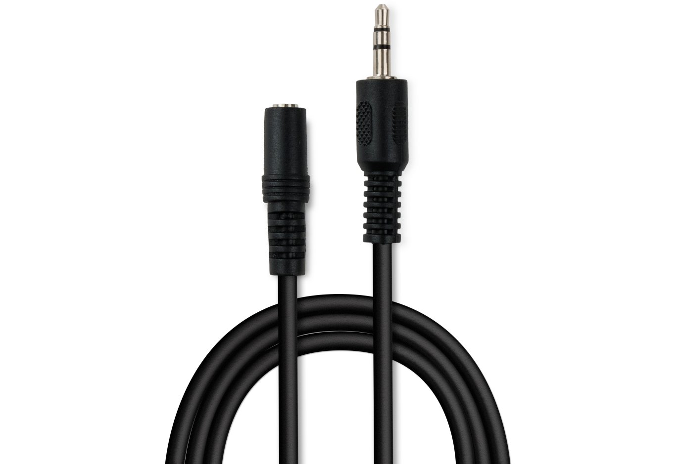 Кабель мультимедійний 3.5mm M to 3.5mm F 1.8 m Vinga (VCPDCJ35MF1.8BK)