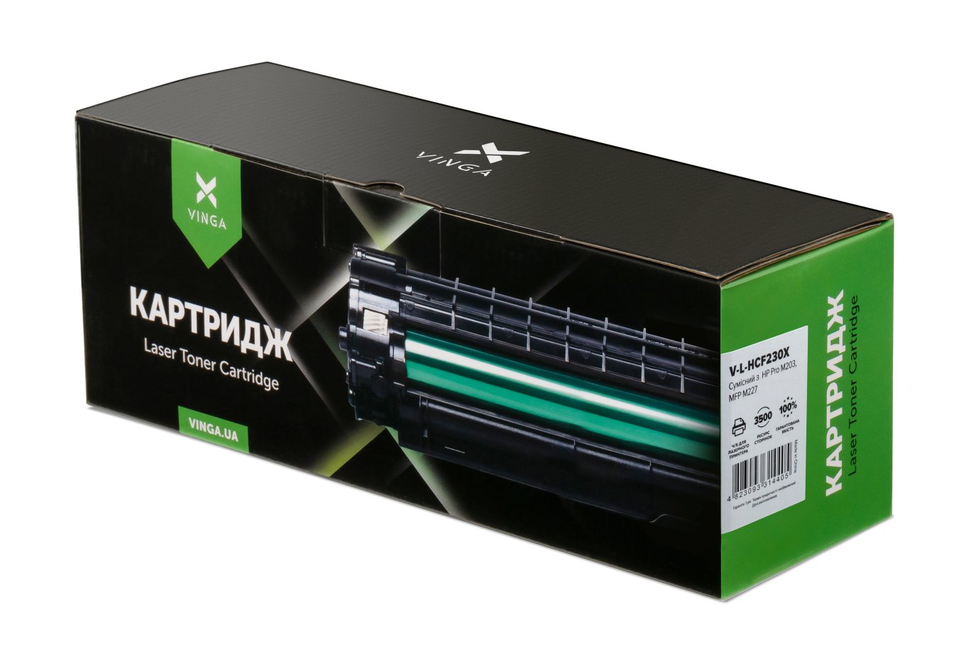 Cartridge Vinga HP CF230X (Pro M203/227) 3.5K (V-L-HCF230X)