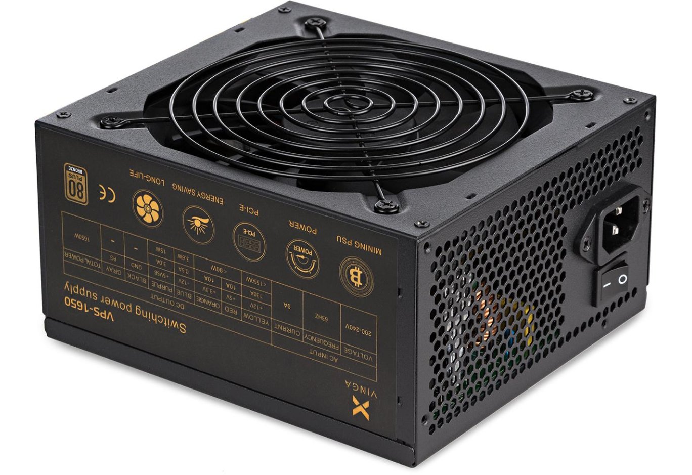 Power supply Vinga 1650W (VPS-1650 V2 Mining edition)