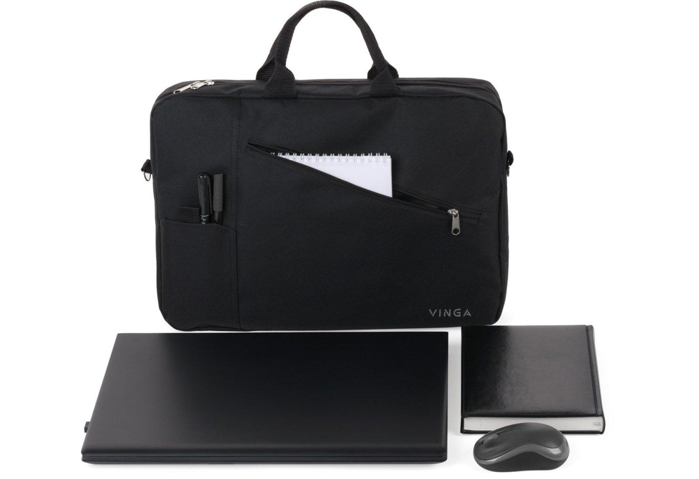 Сумка для ноутбука Vinga 17" NB320BK black (NB320BK)