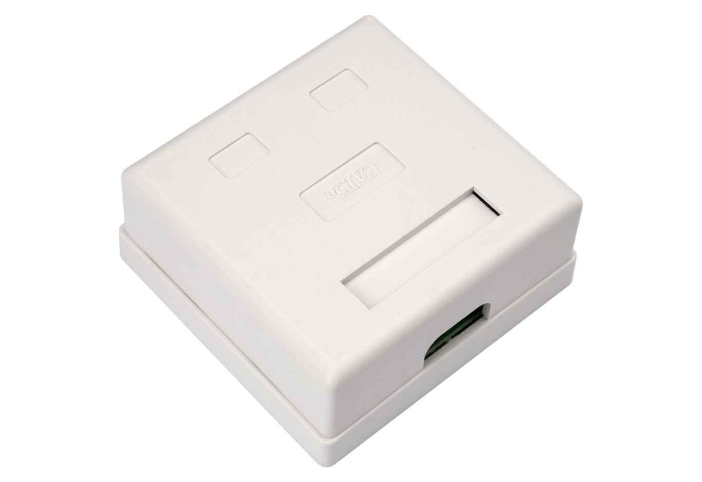 Комп'ютерна розетка RJ45x2 UTP cat.5e 8P8C Vinga (VCPRJ45O2)