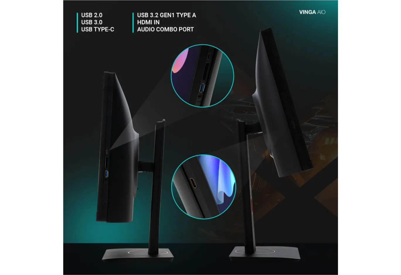 Комп'ютер Vinga AIO Wolverine C0472 (I5M32G5050.C0472.01)