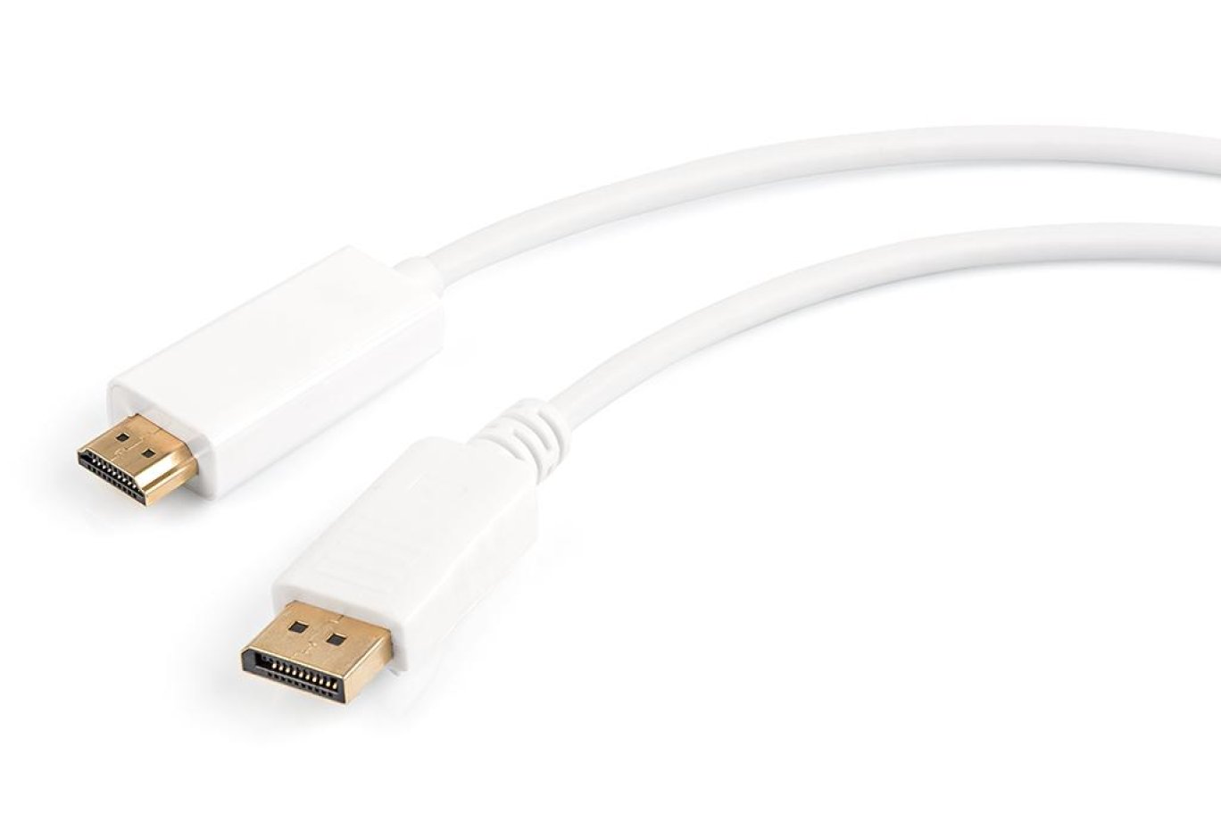 Кабель мультимедійний Display Port to HDMI  1.8m Vinga (DPHDMI01-1.8)