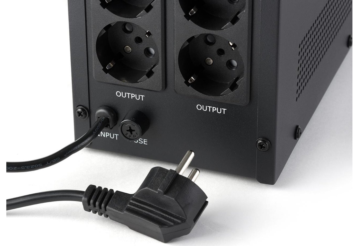 Пристрій безперебійного живлення Vinga LCD 1200VA metal case (VPC-1200M)