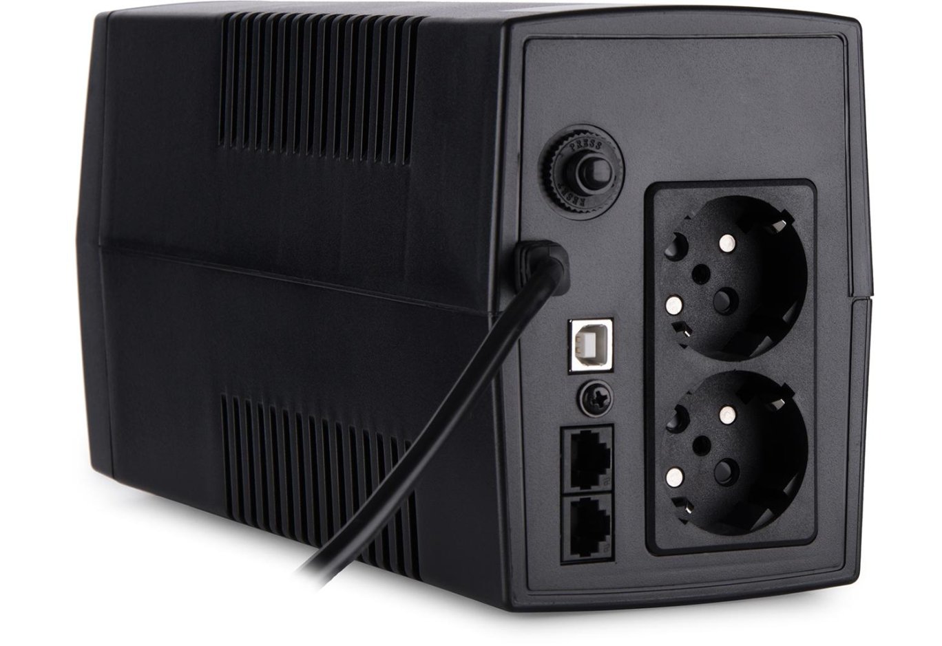 Пристрій безперебійного живлення Vinga LCD 800VA plastic case with USB (VPC-800PU)