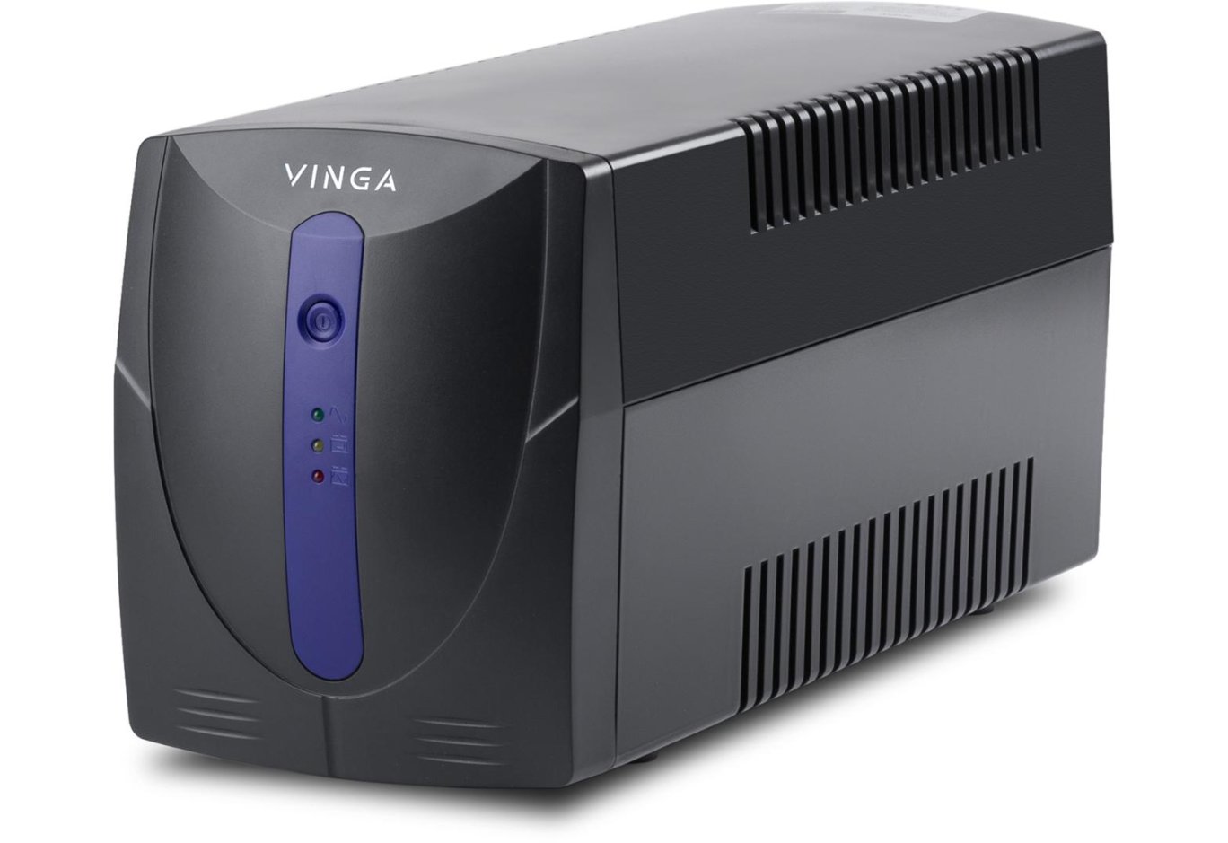 Uninterruptible Power Supply Vinga LED 1200VA plastic case with USB (VPE-1200PU)