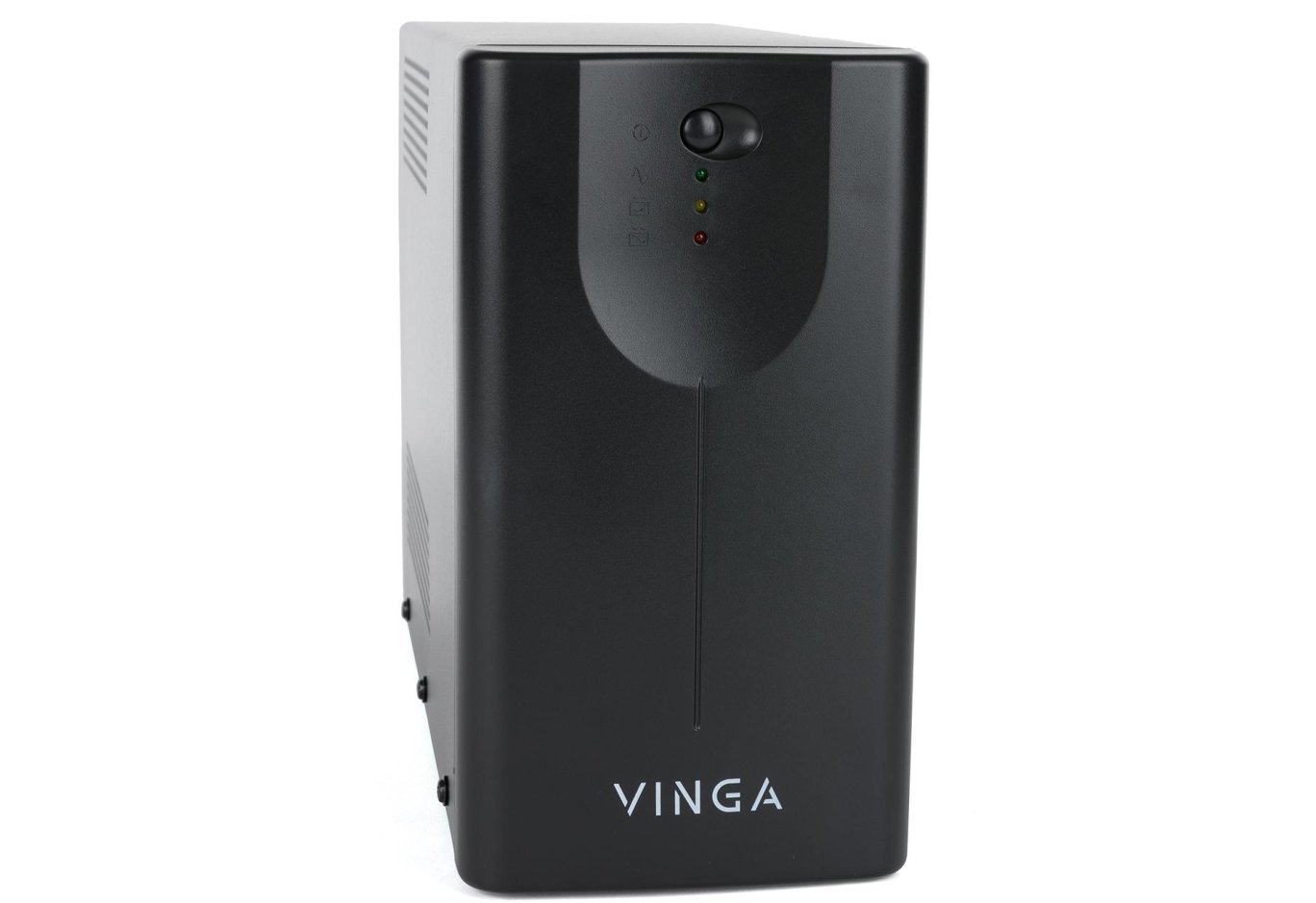 Пристрій безперебійного живлення Vinga LED 600VA metal case with USB (VPE-600MU)