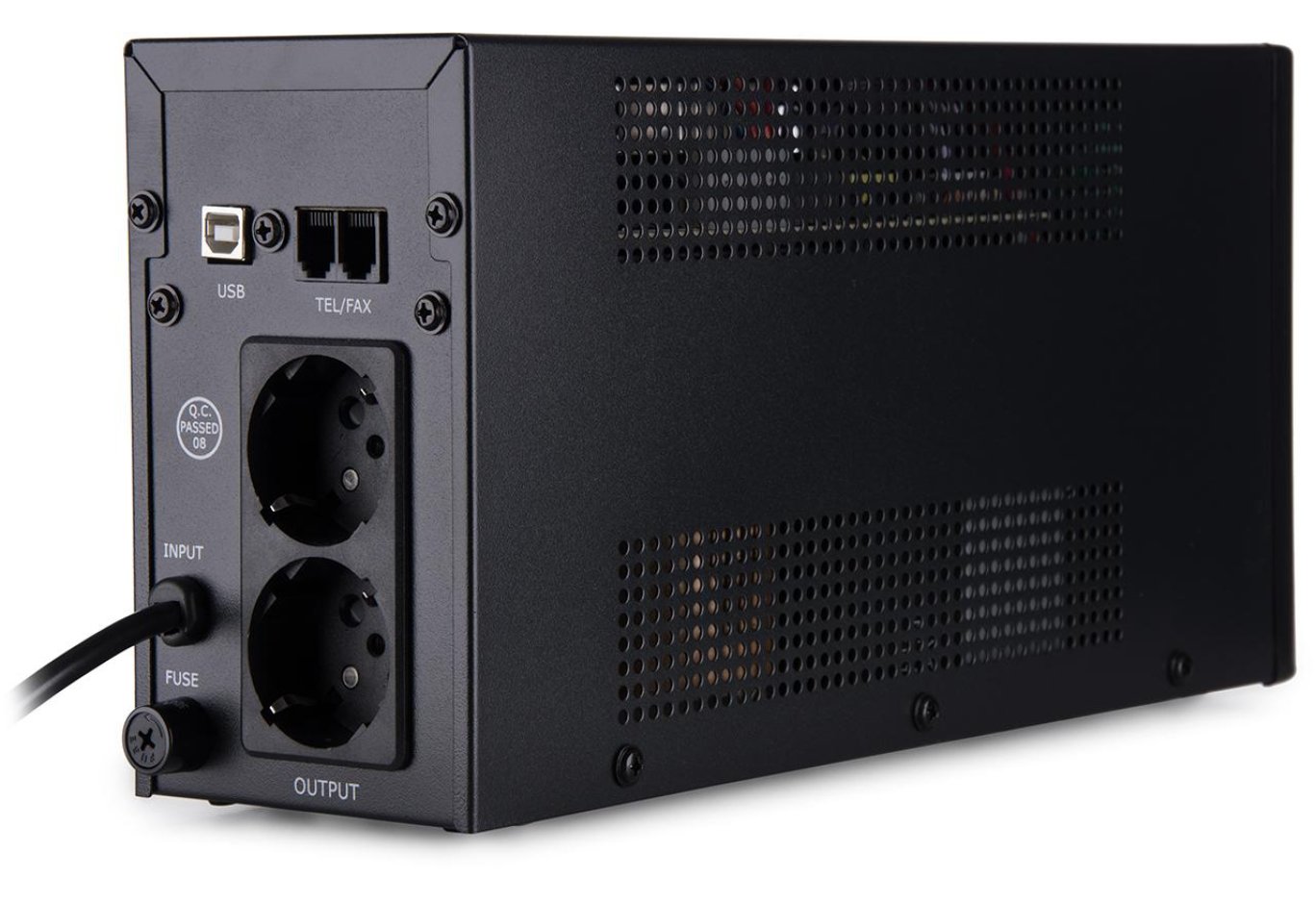 Пристрій безперебійного живлення Vinga LED 800VA metal case with USB (VPE-800MU)