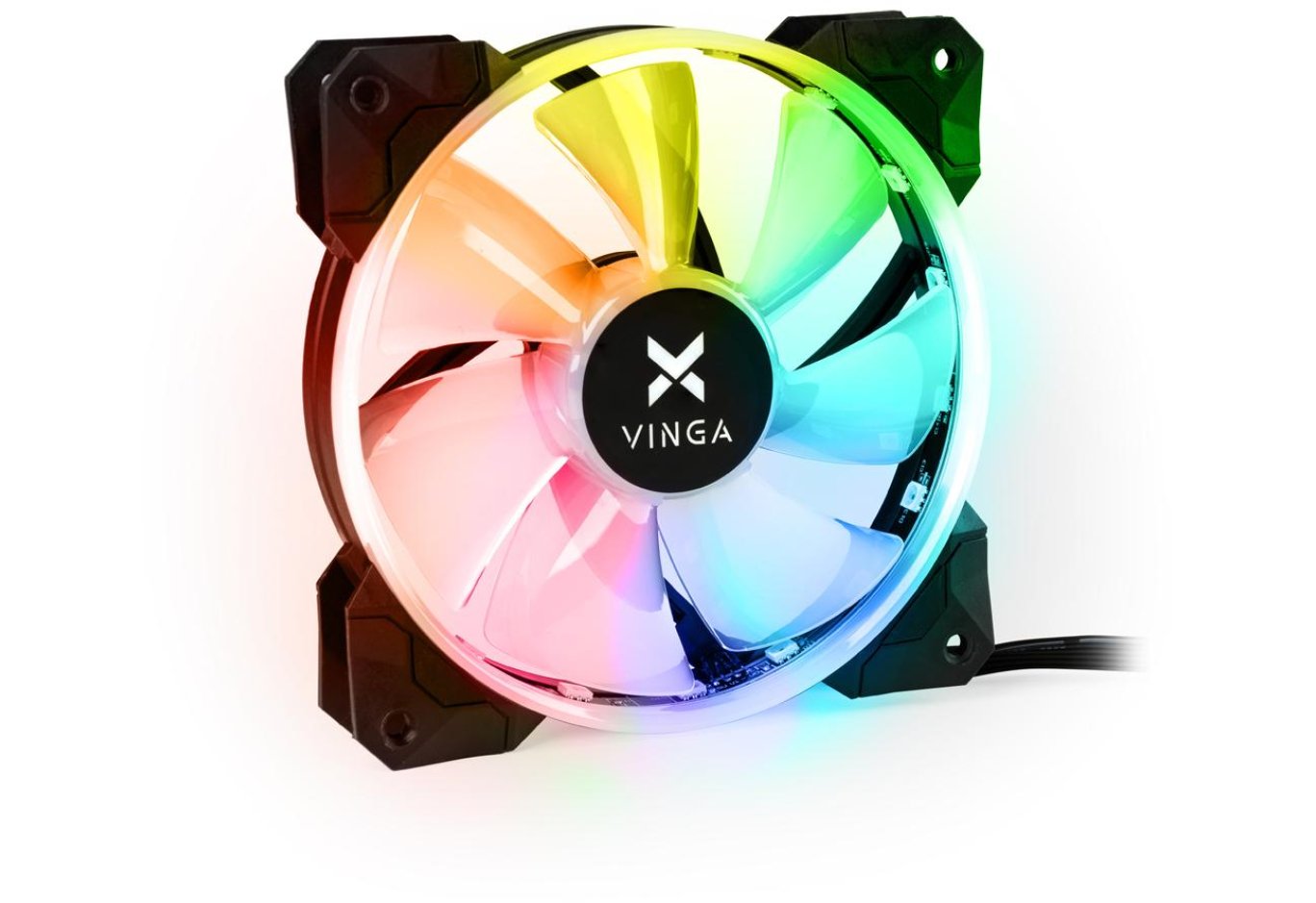 Кулер до корпусу Vinga RGB fan-02