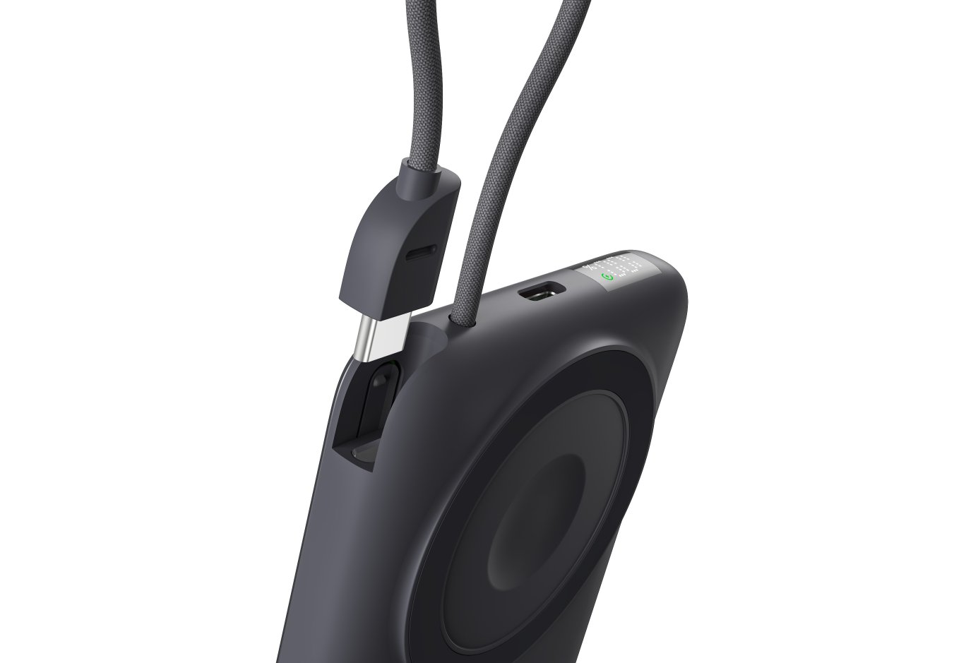 Батарея універсальна Vinga 10000 mAh 22.5W/15W/2.5W Wireless (VPBB1022WL)