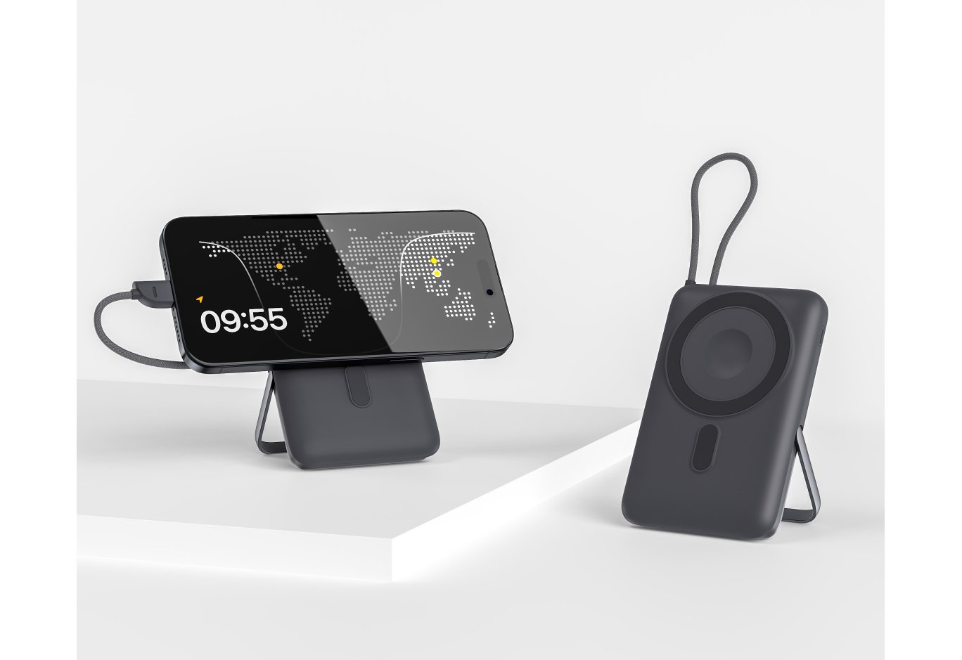 Батарея універсальна Vinga 10000 mAh 22.5W/15W/2.5W Wireless (VPBB1022WL)