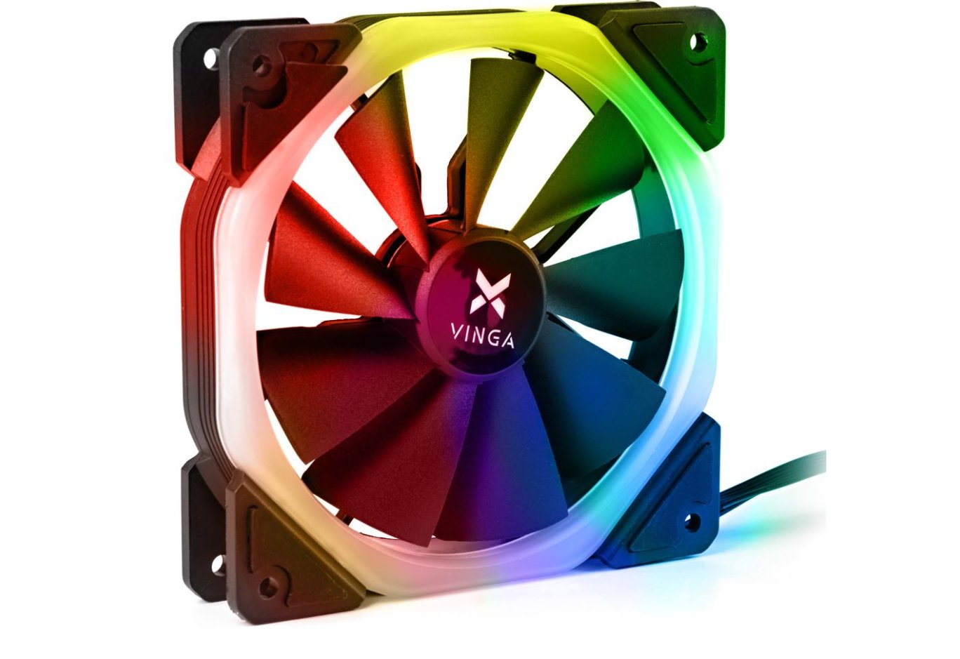 Кулер до корпусу Vinga RGB fan-05
