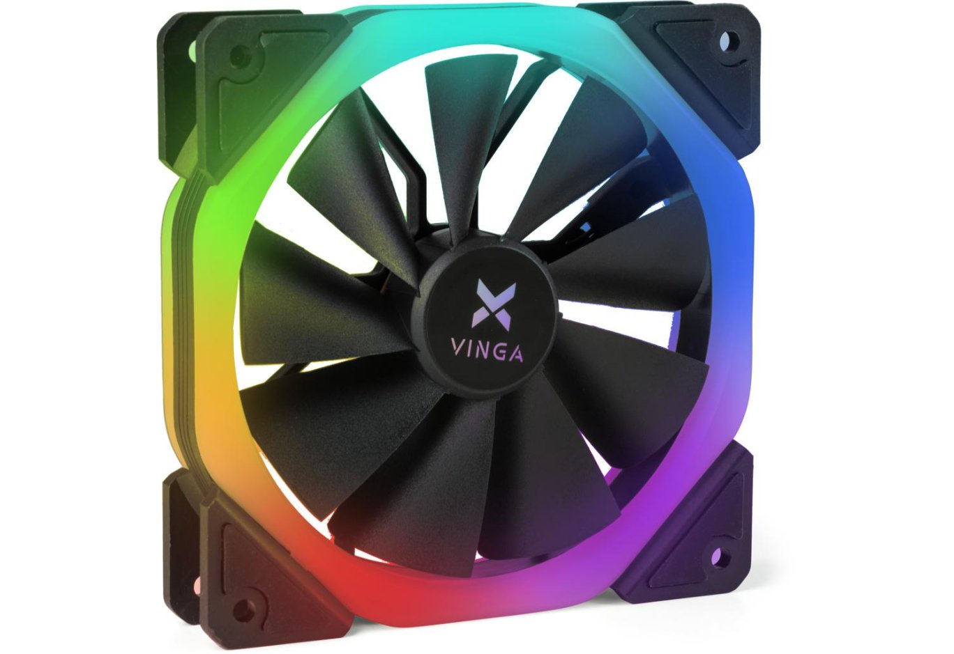 Кулер до корпусу Vinga RGB fan-06