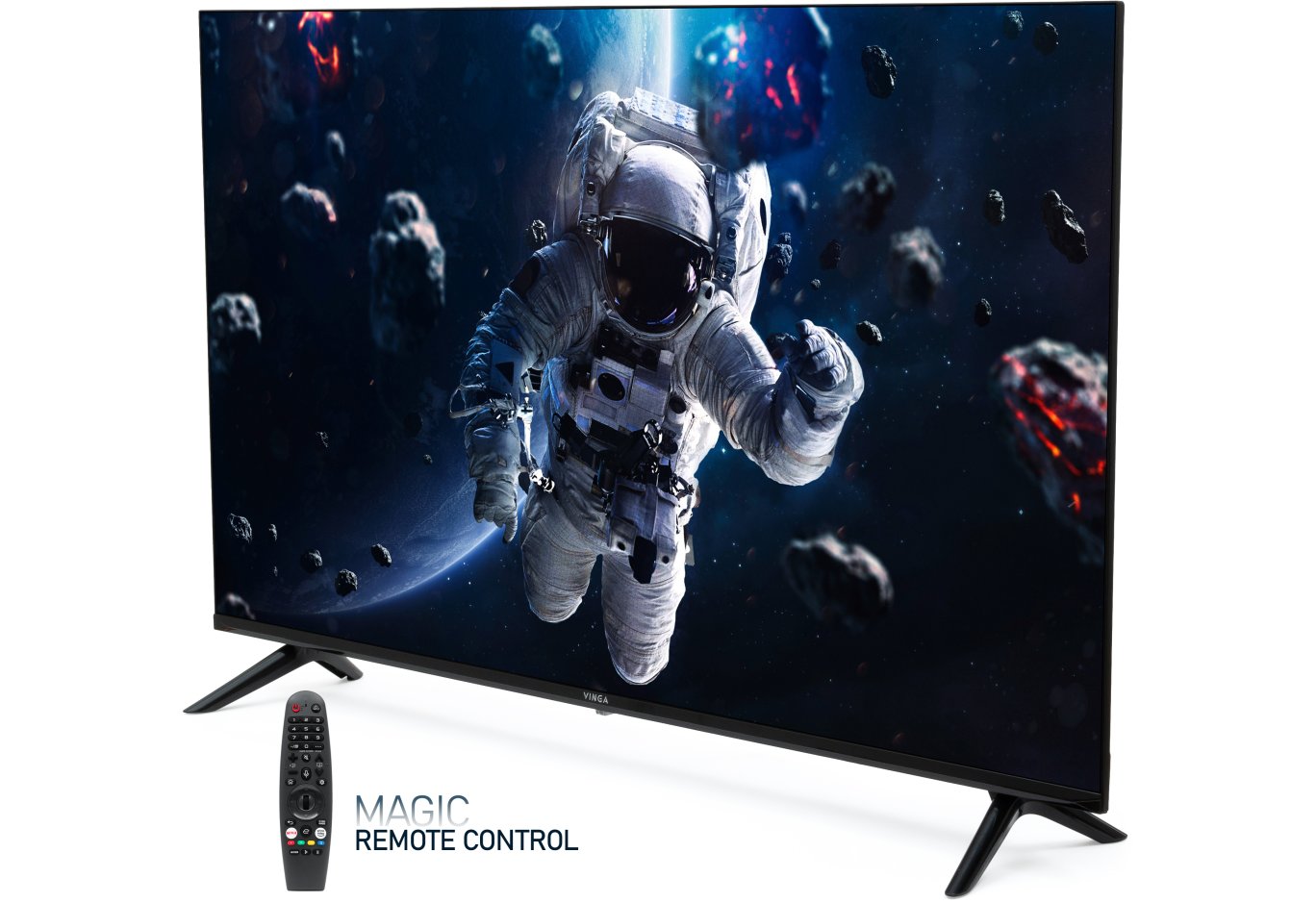 Телевізор Vinga S50UHD25BWEB