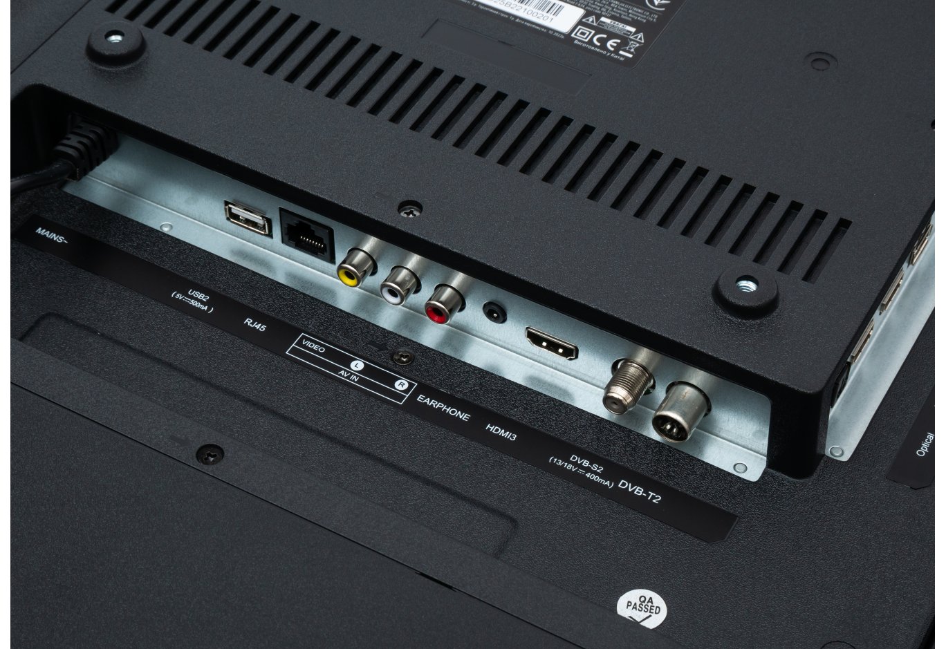 Телевізор Vinga S50UHD25BWEB