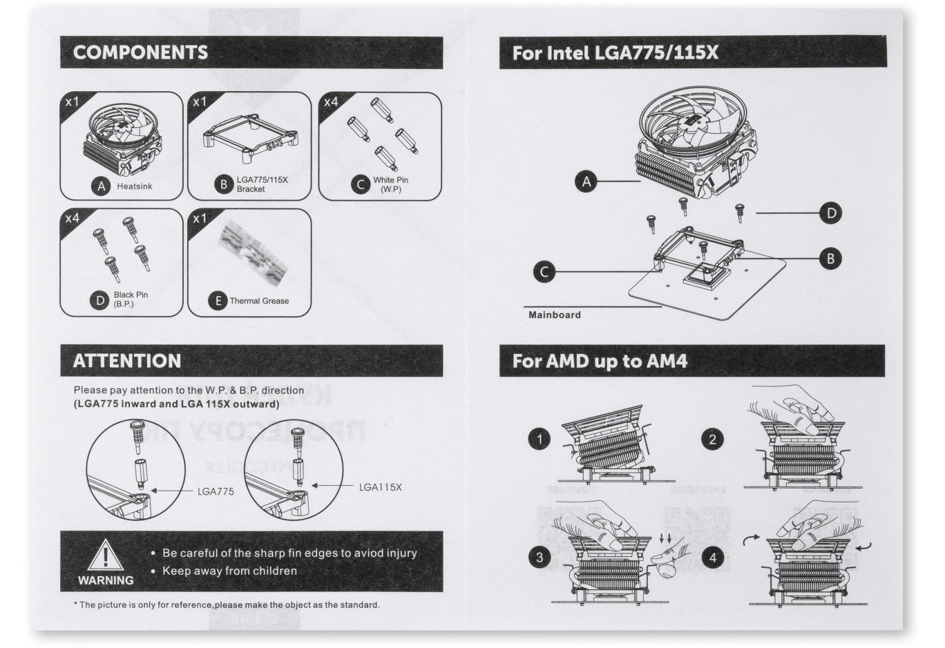 Кулер до процесора Vinga CL3010