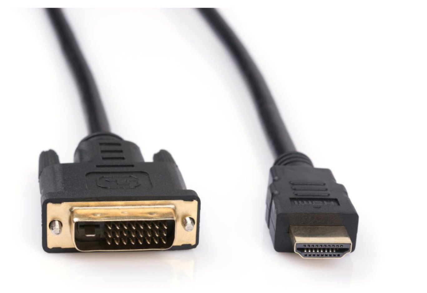 Кабель мультимедійний HDMI M to DVI M 3.0m 24+1pin Vinga (VCPHDMIDVI3)