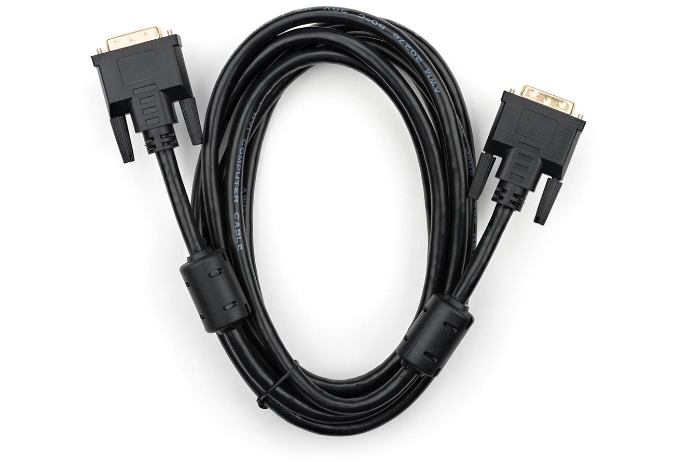 Multimedia cable DVI M to DVI M 3.0m 24+1pin Vinga (VCPDCDVIMM3BK)