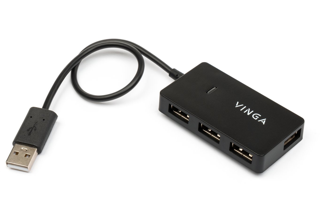Концентратор Vinga USB2.0 to 4*USB2.0 HUB (VHA2A4)