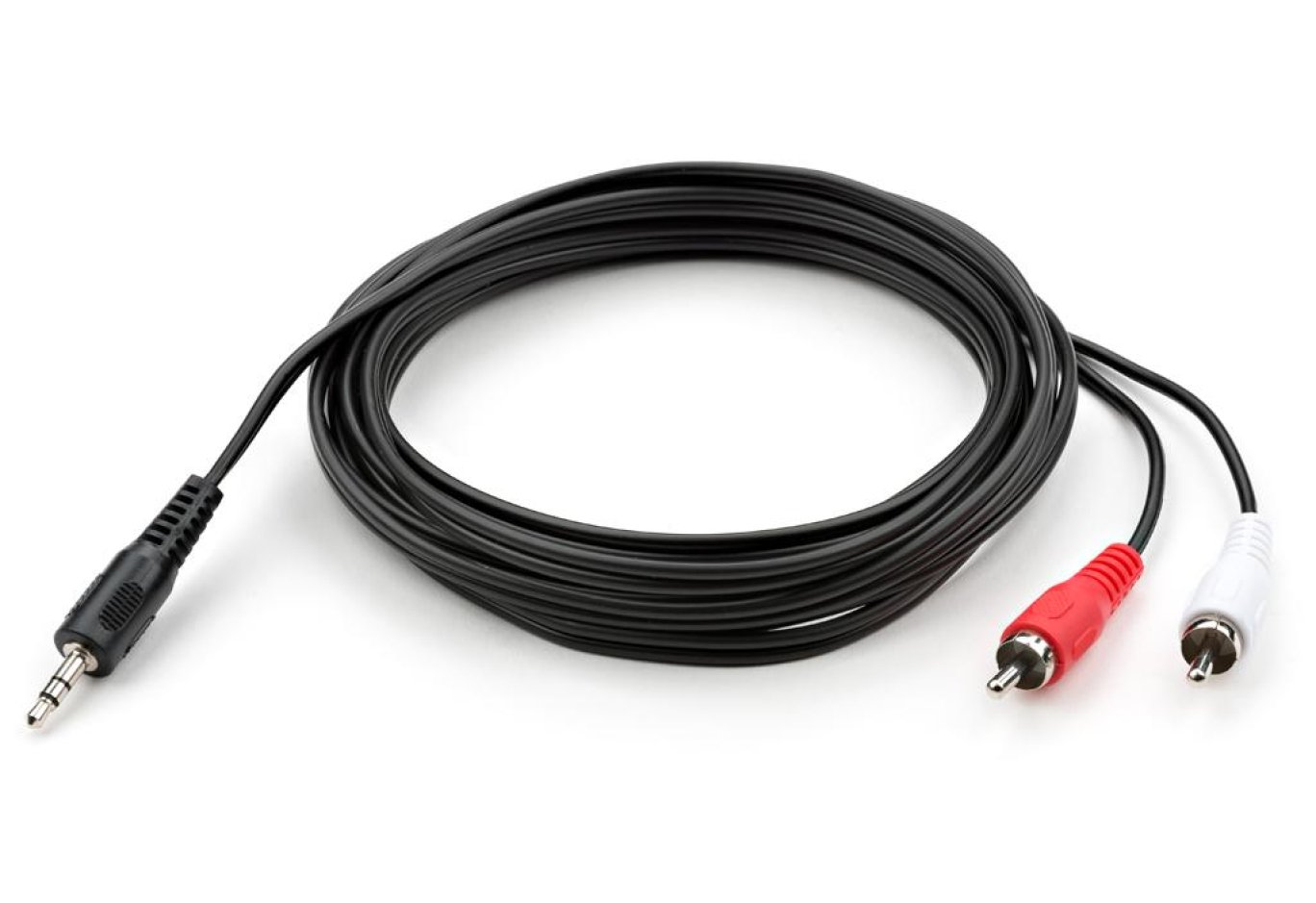 Multimedia cable 3.5mm M to 2xRCA M 3.0m Vinga (VCPDCJ35MRCA23BK)