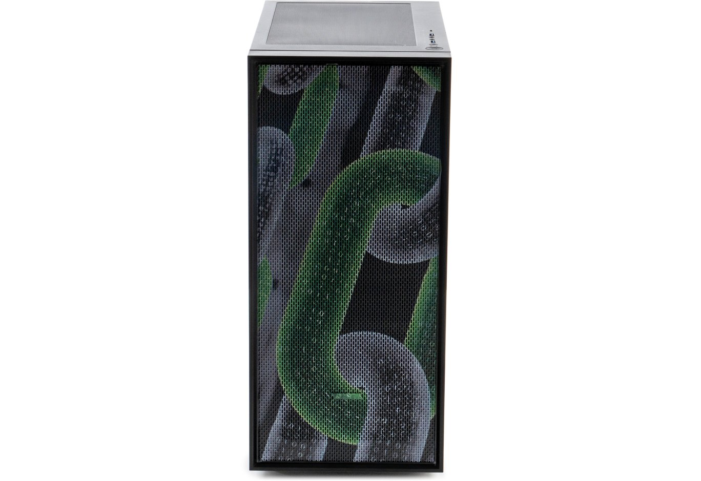 Корпус для ПК Vinga Pillar Black Bitcoin (01230011783)