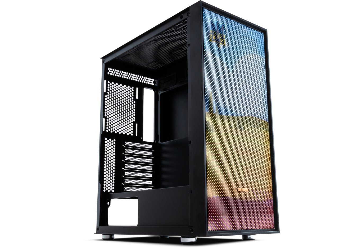 Корпус для ПК Vinga Pillar Black Freedom soldiers (01230011782)